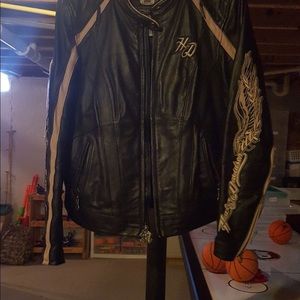 Women’s Harley leather jacket
